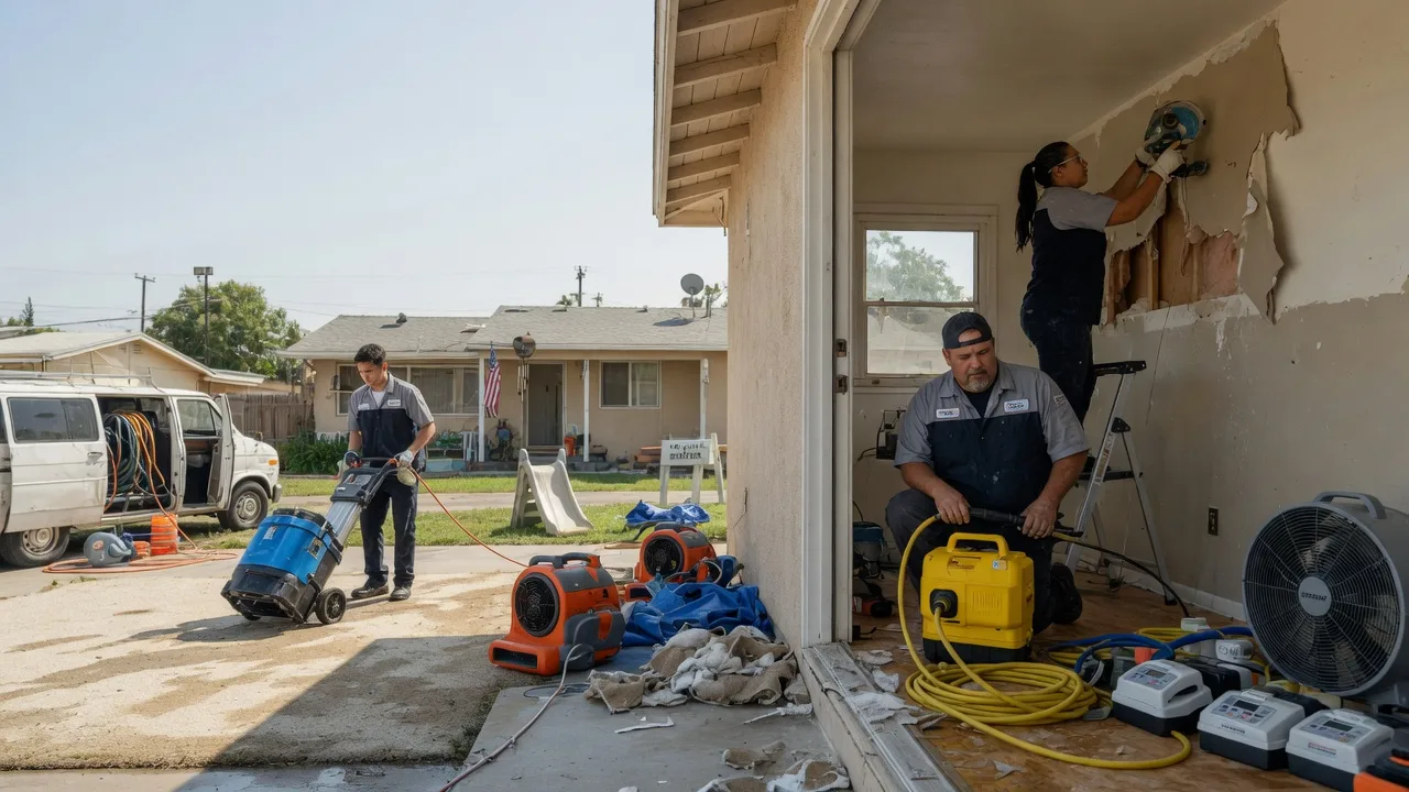 Water Damage Restoration in Walnut Grove, CA near me
